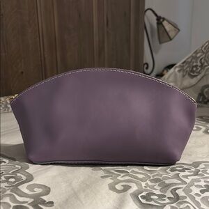 Portland leather goods eclipse make up bag